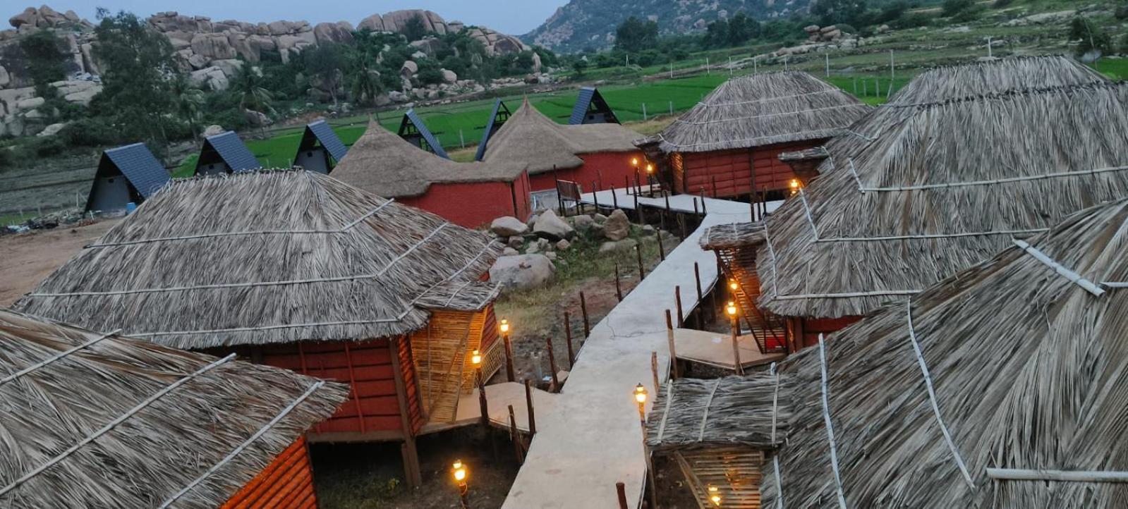 Golden Chariot Resort هامبي المظهر الخارجي الصورة
